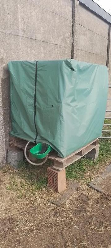 IBC Container met automatische drinkbak beschikbaar voor biedingen