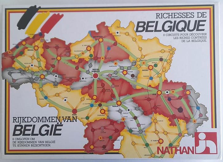 RIJKDOMMEN VAN BELGIË, Hobby en Vrije tijd, Gezelschapsspellen | Bordspellen, Ophalen of Verzenden