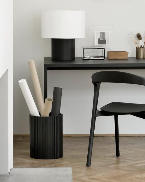 Nieuwe Ethnicraft Roller Max prullenmand, Huis en Inrichting, Woonaccessoires | Prullenbakken, Nieuw, Ophalen
