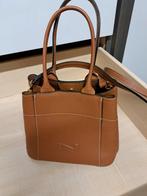 handtas Nathan Camel, Handtassen en Accessoires, Tassen | Damestassen, Ophalen, Zo goed als nieuw, Overige kleuren, Handtas