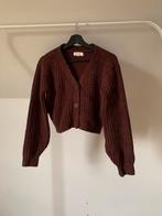 Bien blue gebreid vestje S, Ophalen of Verzenden, Zo goed als nieuw, Maat 36 (S), Bruin