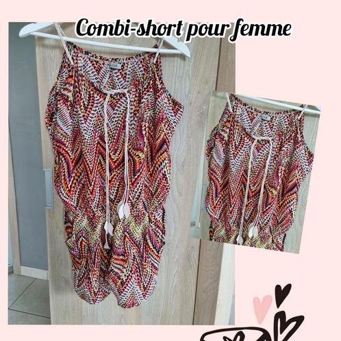 Combi-short court pour femme, Vêtements | Femmes, Combinaisons, Porté, Autres couleurs, Enlèvement ou Envoi