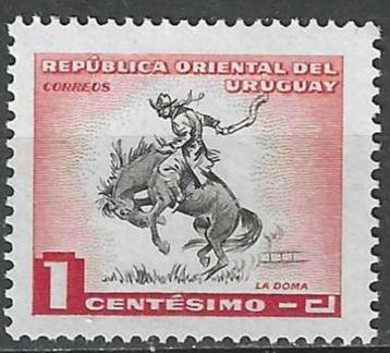 Uruguay 1954 - Yvert 624 - Paardendressuur (PF)