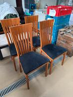 Set van 4 Benny Linden Deense eetkamerstoelen, Ophalen