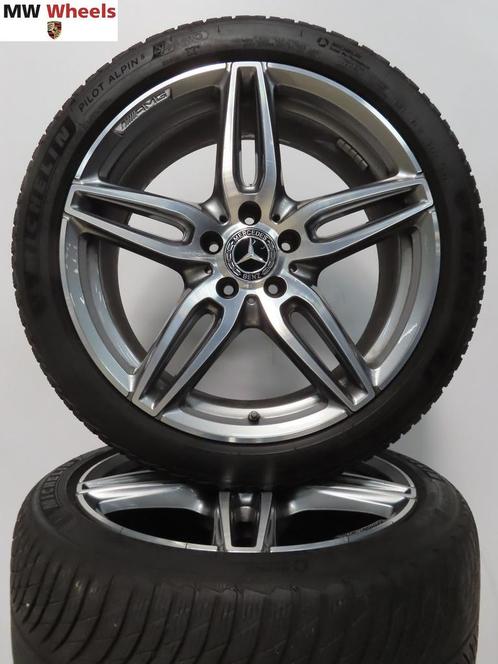 Mercedes AMG 19 inch velgen E klasse W213 C238 winterbanden, Auto-onderdelen, Banden en Velgen, Banden en Velgen, Winterbanden