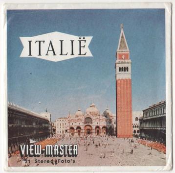 View-master Italie C 080 Livret NL, Enlèvement ou Envoi