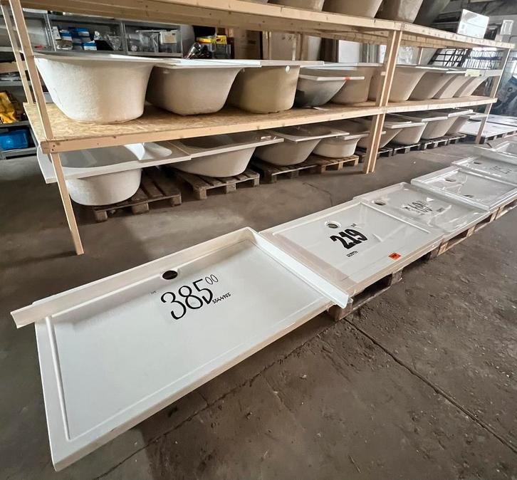 Douchebak badkuip Partij nieuw Vileroy & boch geberit Riho!, Doe-het-zelf en Bouw, Sanitair, Nieuw, Ophalen