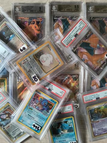 Graded Card slabs/BGS/PSA/CGC  beschikbaar voor biedingen