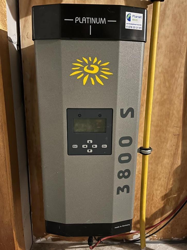 Diehl Platinum 3800S omvormer – goed werkend, Doe-het-zelf en Bouw, Zonnepanelen en Toebehoren, Gebruikt, Compleet systeem, 200 wattpiek of meer