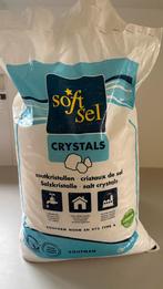 zoutkristallen, Elektronische apparatuur, Ophalen, Waterontharder met zout