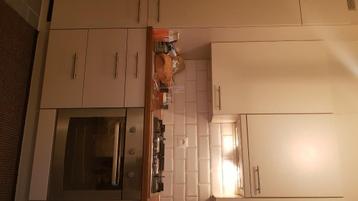 Keuken, Huis en Inrichting, Ophalen, Gebruikt, Crème, Enkelwandige keuken