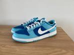 Nike, dunk low , cuire, Comme neuf, Bleu, Chaussures à lacets, Nike