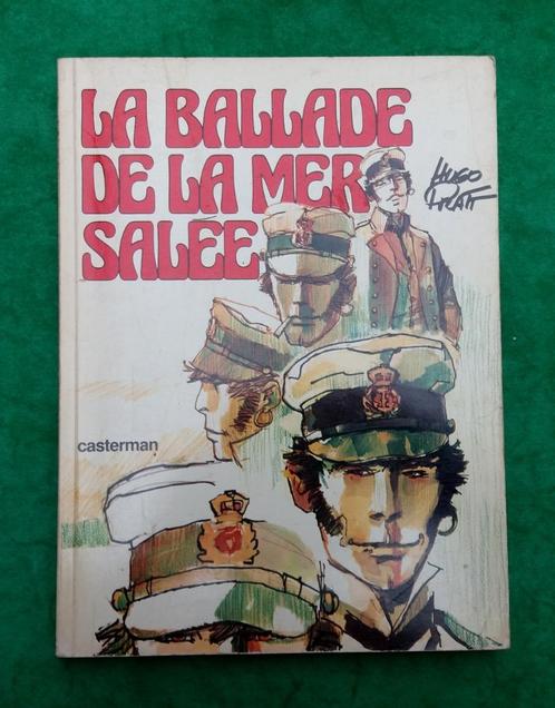 La ballade de la mer salée BD Corto Maltese Hugo Pratt 1985, Livres, BD, Utilisé, Une BD, Envoi