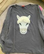 Grijze t-shirt wit paardje, Dieren en Toebehoren, Gebruikt, Ophalen of Verzenden, Kinderen