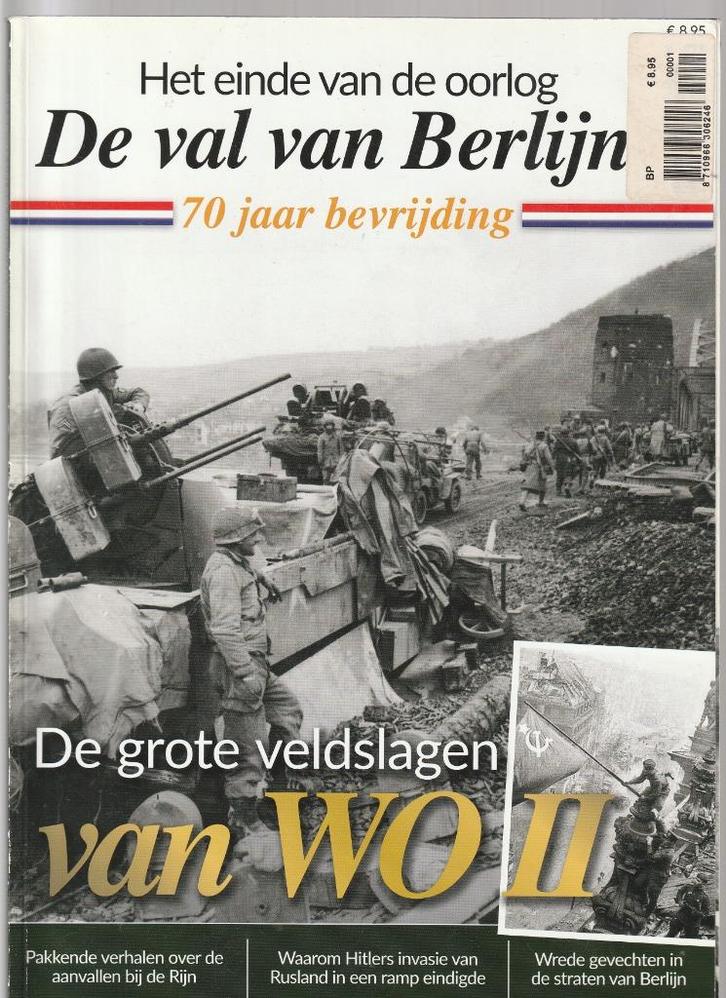 De val van Berlijn, 70 jaar bevrijding, Boeken, Oorlog en Militair, Ophalen of Verzenden
