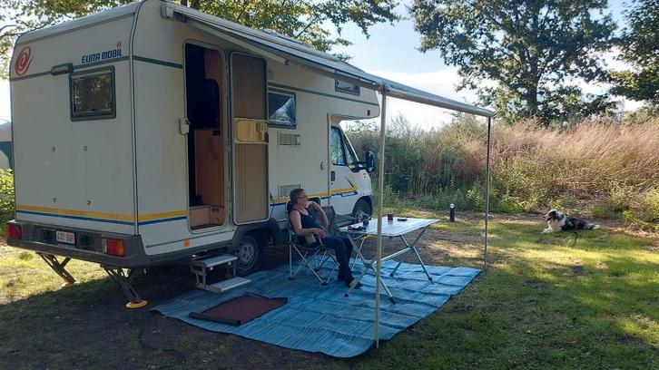 EURAMOBIL 2.8td bj. 2000, Caravans en Kamperen, Mobilhomes, Particulier, tot en met 2, Alkoof, Eura Mobil, Fiat, Diesel, Handgeschakeld