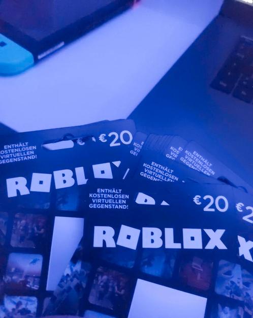 Roblox Robux giftcards Te Koop!, Tickets en Kaartjes, Overige Tickets en Kaartjes, Drie personen of meer
