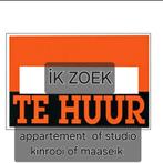 Ik opzoek Tehuur appartement of studio, Immo