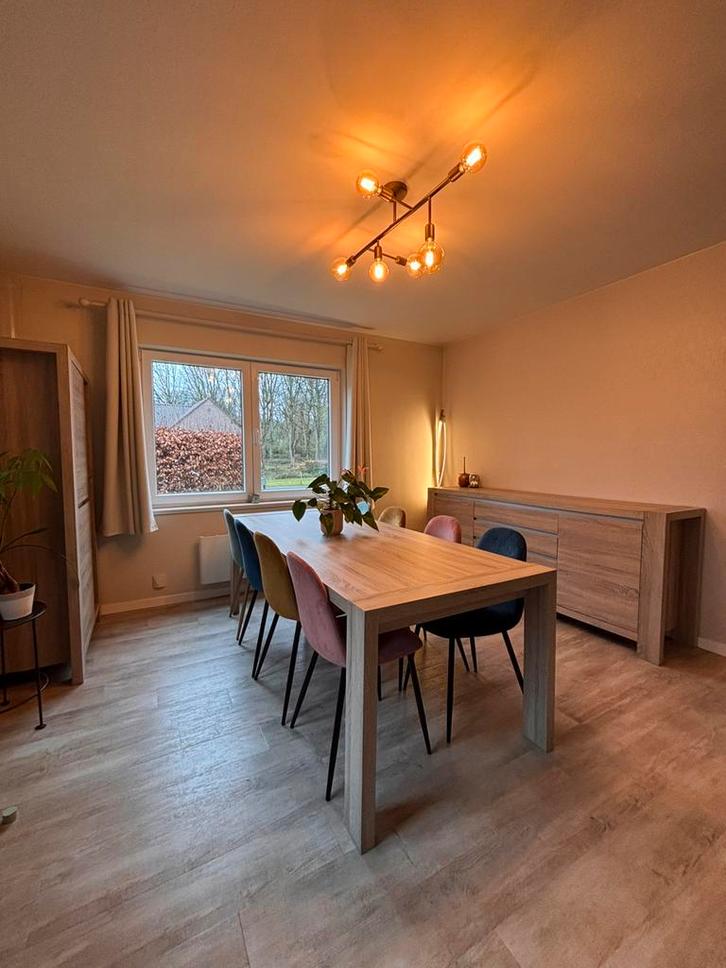 Salle à manger complete bar,dressoir et table à rallonge, Huis en Inrichting, Woonaccessoires | Overige, Zo goed als nieuw, Ophalen