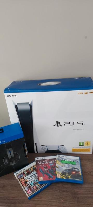 Ps5 te koop beschikbaar voor biedingen