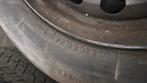 4 autobanden op stalen velg, Ophalen, Gebruikt