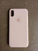 Apple iPhone X silicon case pink sand, Ophalen of Verzenden, Zo goed als nieuw, IPhone X, Hoesje of Tasje