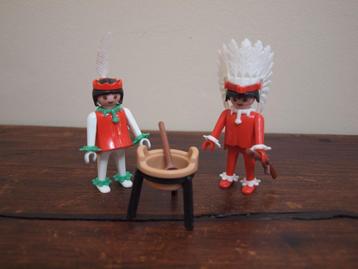 Playmobil 3179x - Indianen (zeldzaamheid jaren 70) beschikbaar voor biedingen