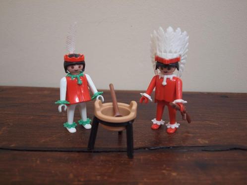 Playmobil 3179x - Indianen (zeldzaamheid jaren 70), Kinderen en Baby's, Speelgoed | Playmobil, Gebruikt, Complete set, Ophalen of Verzenden