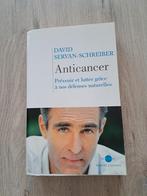 Livre " Anticancer" - David Servan- Schreiber, Enlèvement, Comme neuf