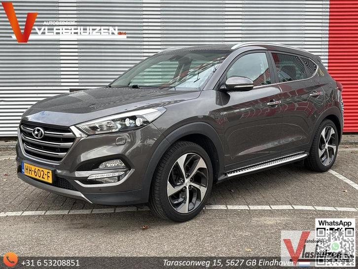 Hyundai Tucson 1.6 T-GDi Premium | Leder | Climate | Cruise, Auto's, Hyundai, Bedrijf, Tucson, ABS, Airbags, Alarm, Bluetooth