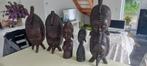 Vraies sculptures africaines., Antiquités & Art, Art | Sculptures & Bois, Enlèvement ou Envoi