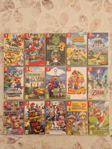 Verschillende Switch games te koop. beschikbaar voor biedingen