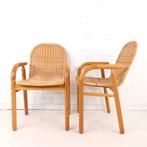 2x vintage stoel, Huis en Inrichting, Stoelen, Gebruikt, Ophalen