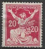 Tsjechoslowakije 1920/1925 - Yvert 160 - Vrije Republiek (ST, Postzegels en Munten, Postzegels | Europa | Overig, Overige landen