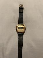 Antiek gouden horloge, Ophalen, Polshorloge, Goud, Leer