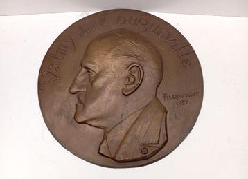 brons beeld GUSTAVE FISCHWEILER 1952 beschikbaar voor biedingen