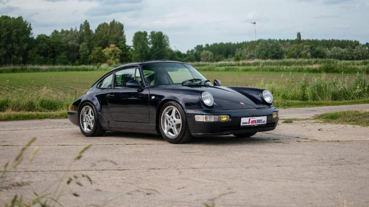 Porsche 964 Carrera 4, Auto's, Porsche, Bedrijf, Te koop, Mistlampen, Zetelverwarming, Benzine, Coupé, 2 deurs, Handgeschakeld