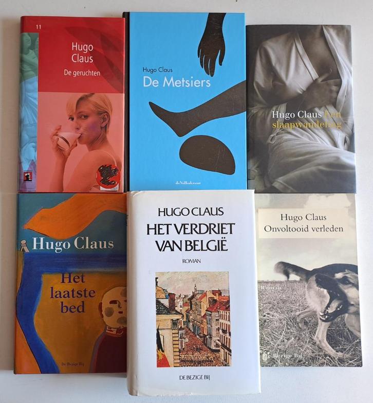 Boeken Hugo Claus, Boeken, Literatuur, Gelezen, België, Ophalen of Verzenden