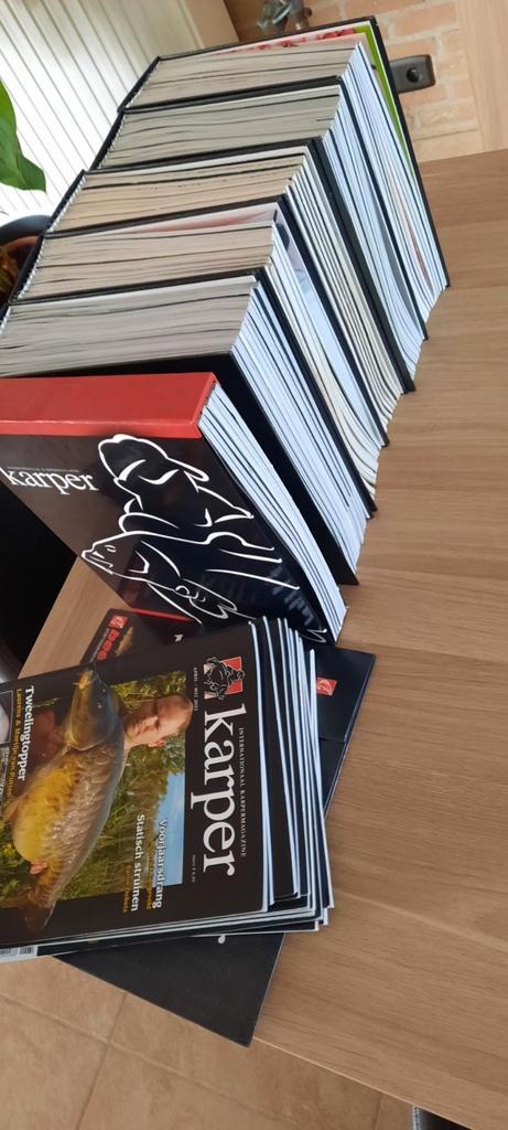 Lot karper magazine's, Watersport en Boten, Hengelsport | Karpervissen, Ophalen of Verzenden