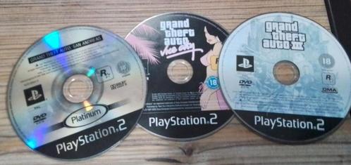 3x Grand Theft Auto pour Playstation 2, Consoles de jeu & Jeux vidéo, Jeux | Sony PlayStation 2, Utilisé, Aventure et Action, À partir de 18 ans
