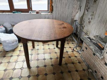 table salle à manger et 6 chaises, Maison & Meubles, Tables | Tables à manger, Quatre personnes, 100 à 150 cm, Enlèvement, Utilisé