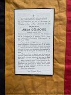 Overlijdensbericht jager Ardenn die in gevangenschap, Ophalen of Verzenden