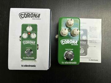 Tc electronic Corona mini chorus, Enlèvement ou Envoi, Comme neuf, Chorus