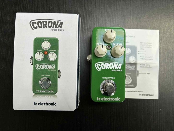 Tc Electronic Corona Mini Chorus, Muziek en Instrumenten, Effecten, Zo goed als nieuw, Chorus, Ophalen of Verzenden