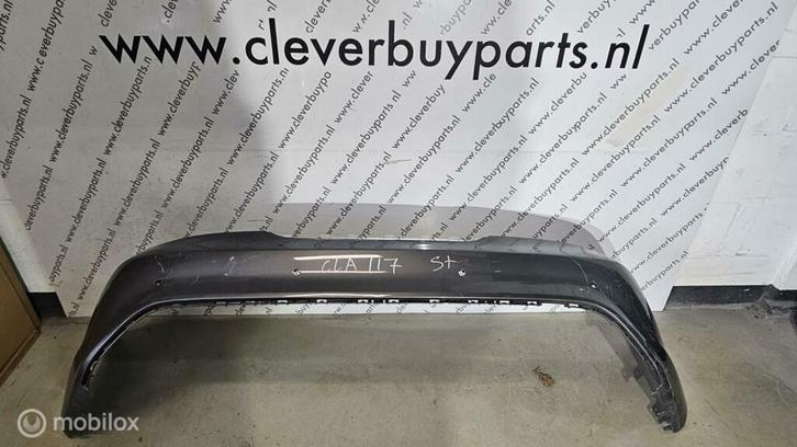 Achterbumper origineel CLA-klasse C117 ('13-'19) A1178851525, Auto-onderdelen, Carrosserie, Bumper, Mercedes-Benz, Achter, Gebruikt