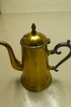1 Cafetière en cuivre avec Anse en Etain H. 26 cm., Antiquités & Art, Enlèvement, Cuivre