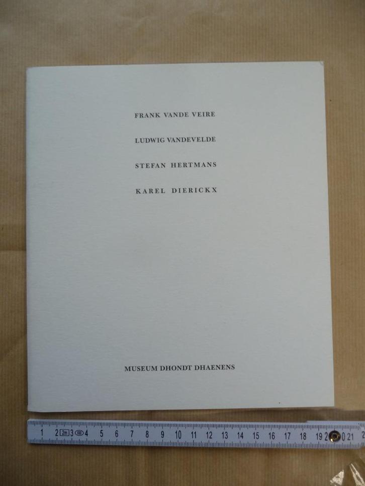 KAREL DIERICKX - ZELDZAAM BOEK - MDD, Antiek en Kunst, Kunst | Schilderijen | Klassiek, Ophalen of Verzenden