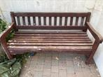 Houten zitbank, Tuin en Terras, Ophalen, Gebruikt, Hout