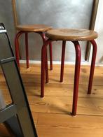 Kruk prouvé design vintage retro, Ophalen, Gebruikt, Metaal, Twee