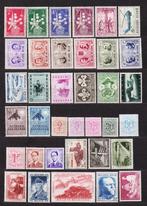 België 1957 compleet jaar zonder blok, Verzenden, Postfris, Spoor van plakker